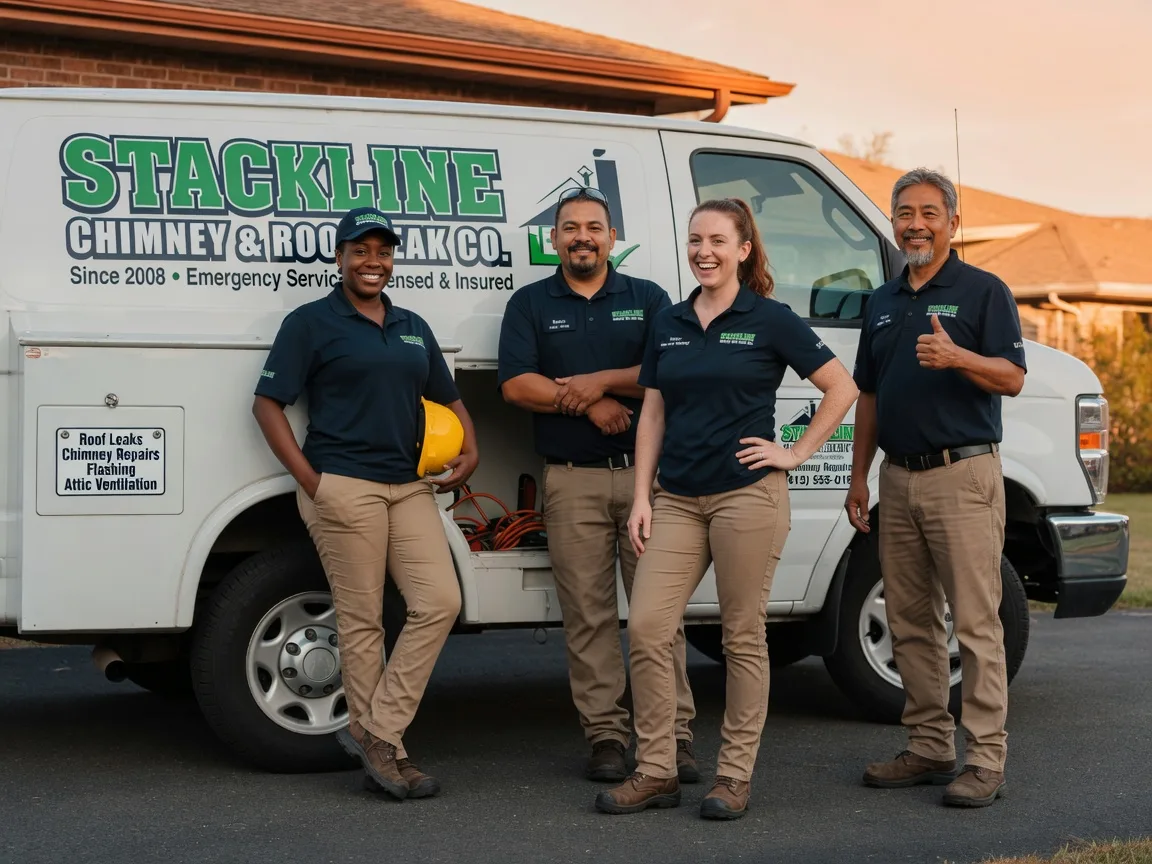 Chimney flashing repair company in Gorham, IL